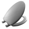 Chesterfield Leather 180SLOW 000 White Elongated Toilet Seat CH137404